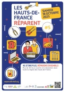 Le livret 2025 de l'organisateur d'un événement Hauts-de-France réparent